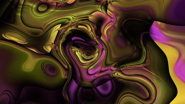 Abstract Dark Liquid Background