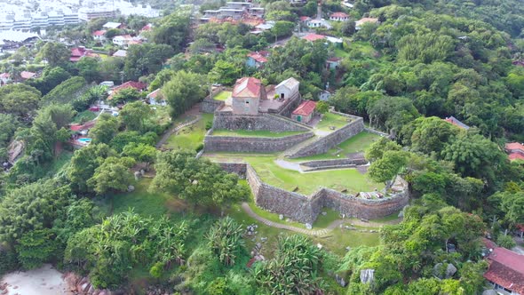 Sao Jose da Ponta Grossa, Historical fortresses (Florianopolis, Brazil) alt