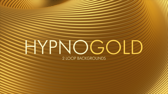 Hypno Gold Loop Background Pack