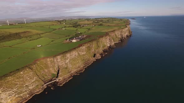 The Gobbins is a popular tourist attraction at Islandmagee, County Antrim, Northern Ireland. It runs alt
