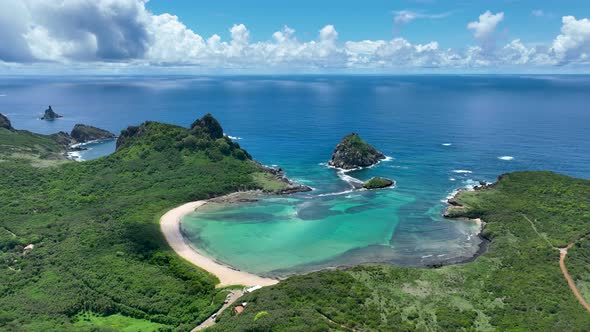 Paradisisac Fernando de Noronha Archilepago at Pernambuco state Brazil. alt