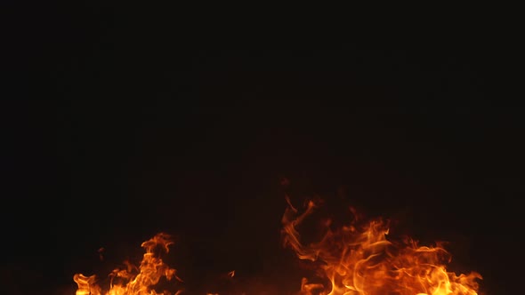 Burning Flames Fire and Smoke Background for Text Logo Title Advertisement alt