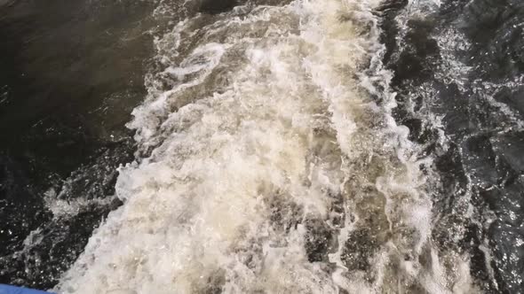 Super Slow My Water Jet on the River