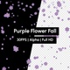 Cherry Blossom Purple Flower Falling with Alpha - VideoHive Item for Sale