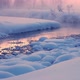 Evening Mist on a Winter River - VideoHive Item for Sale