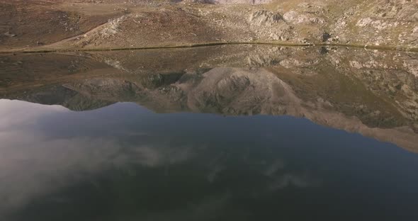 Perfect Reflection on a Glacial Lake