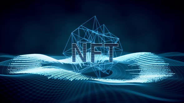 NFT nonfungible tokens concept alt
