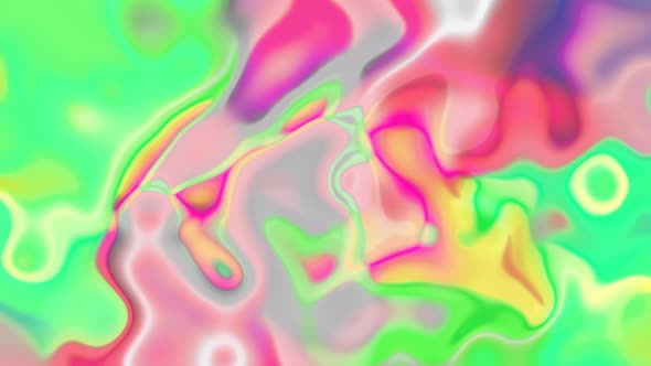Background Colorful Smooth Marble Liquid Animation