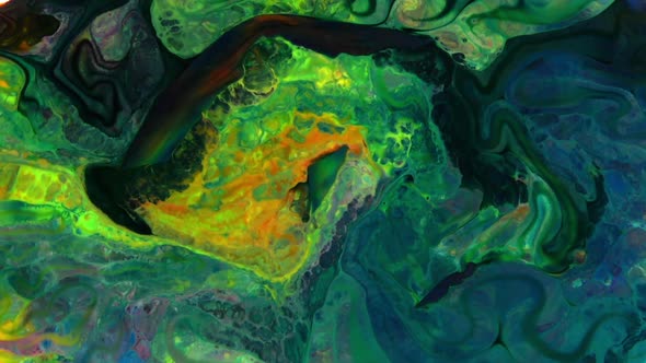 Abstract Colorful Sacral Liquid Waves Texture 266 alt