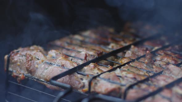 Grilling Chicken Meat