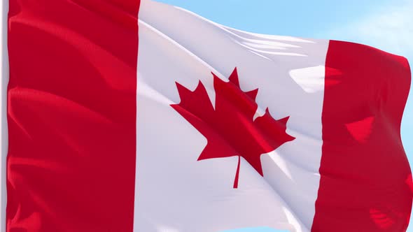 Canada Flag Looping Background