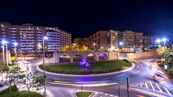 Christmas Traffic Cars Roundabout City alt