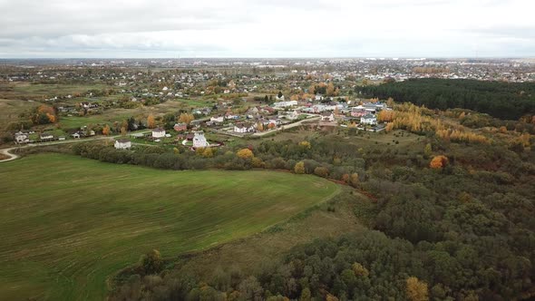Beautiful Autumn Landscape Of The River Luchesa 12 alt