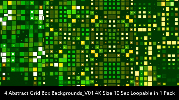 Abstract Grid Box Backgrounds Pack V01