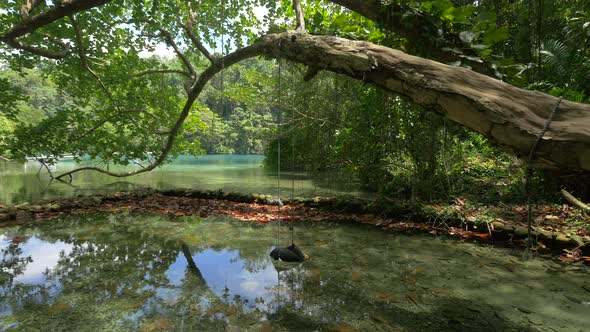 The Blue Lagoon in Jamaica