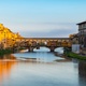 Panoramic Night to Day Sunrise Time Lapse of Ponte Vecchio in Florence with Arno River, Florence - VideoHive Item for Sale