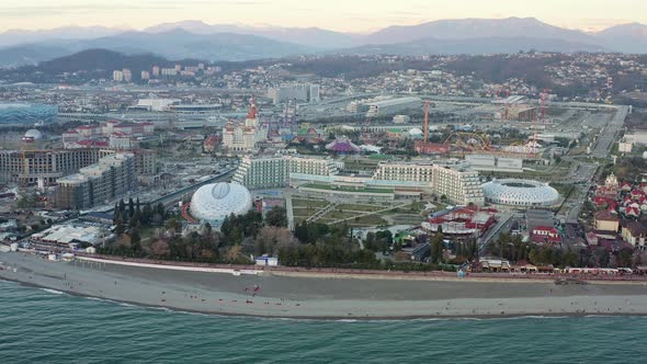 Drone View of the Immeritinsky Resort alt