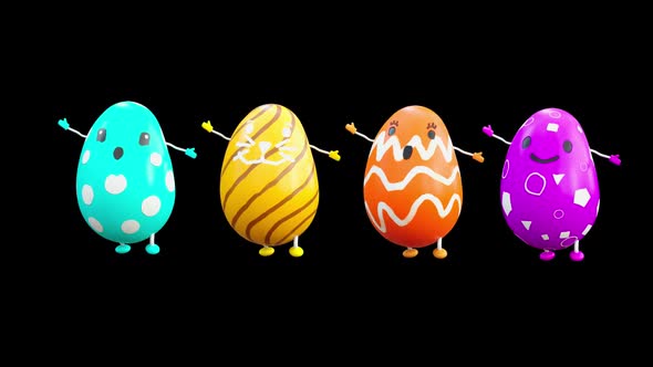 41 Easter Day Eggs Dancing HD alt