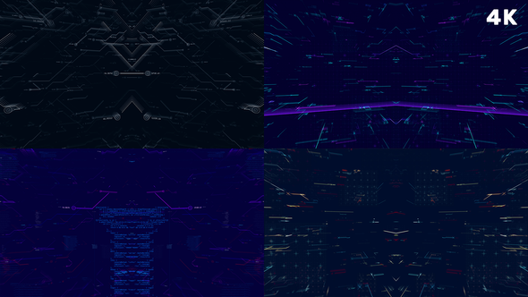 Big Data Backgrounds Pack