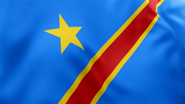 Democratic Republic of the Congo Flag alt