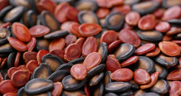 Stack of mix melon and sunflower seed for lunar new year alt