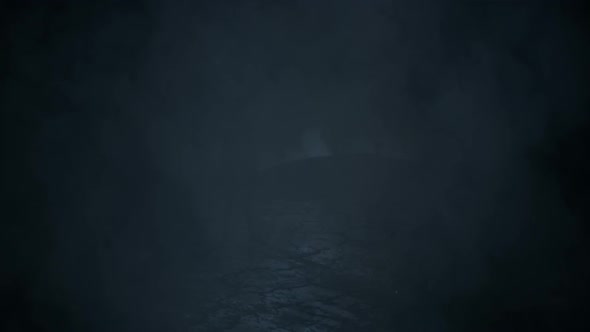 Cowboy And Native American Woman Looking At Each Other Under A Storm alt