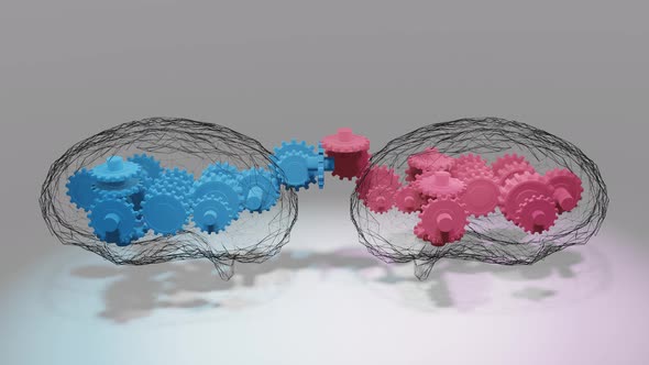 Man Woman Brain Together alt