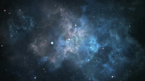 Cosmic Nebula Looped Background