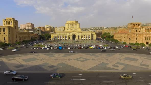 Amazing Shot of National Gallery of Armenia Located on Republic Square, Yerevan alt
