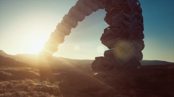 Unidentified Flying Object at the Earth alt