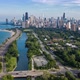 Downtown Chicago Skyline Aerial Hyperlapse - VideoHive Item for Sale