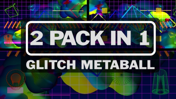 4K Glitch Metaball