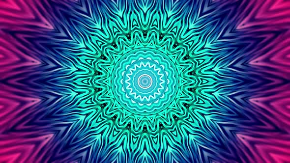 Colorful Mandala Abstract Background