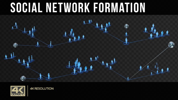 Social Network Formation With Alpha Channel