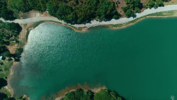 Lake Aerial View Nature