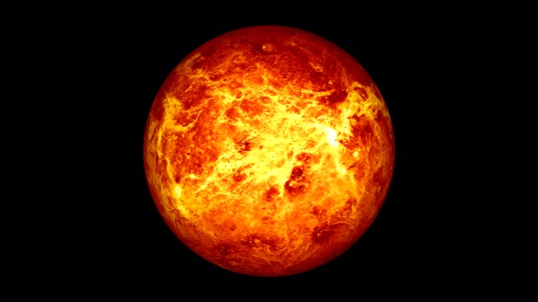 Venus Planet spinning alt