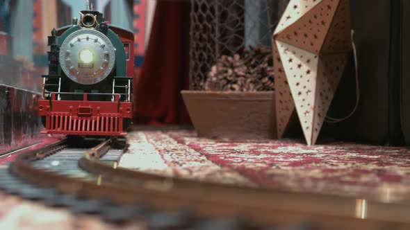 Christmas Toy Train Decor