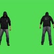 Anonymous Man green screen - VideoHive Item for Sale