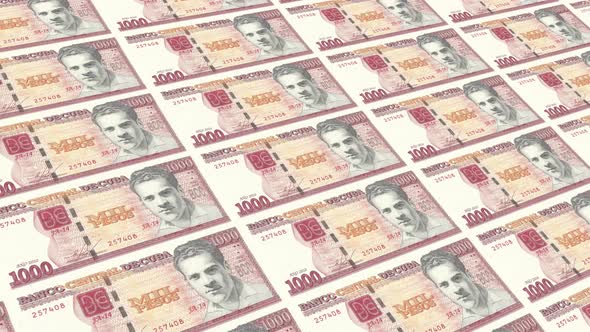 Cuba Money / 1000  Cuban Peso 4K alt