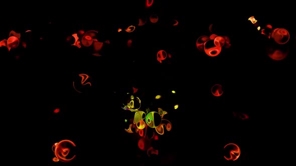 Abstract Glitter Vibrant Background Digital Rendering alt