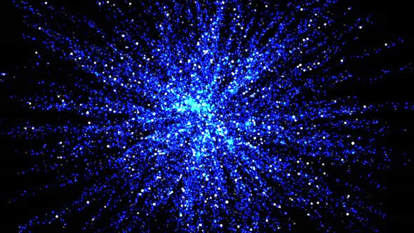 Particles Glittering Animation HD alt