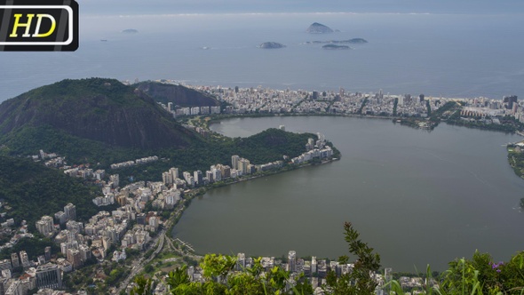 Panorama 4 from Corcovado Mountain, Rio de Janeiro, 2021 alt