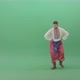 Slavic Dancing Man Dance Hopak In National Ukraine Costume Isolated On Green Screen - VideoHive Item for Sale
