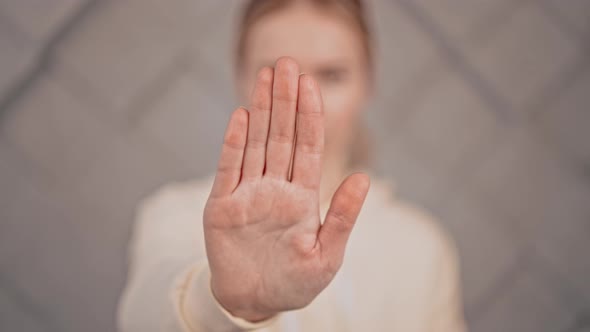 Slow Motion Women's Rights Concept alt