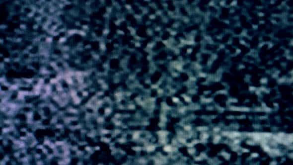 Static Noise on a Defective TV-display alt