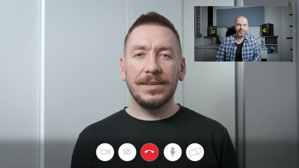 Online Video Chat Interface alt