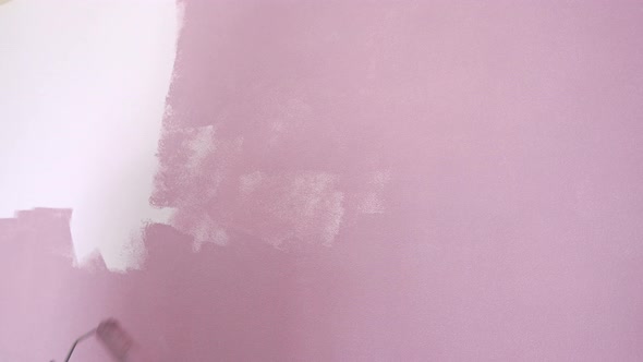 The Master Paints The Wall Pink