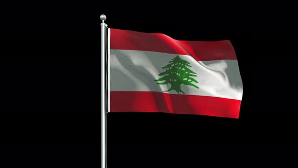 Lebanon Flag Big