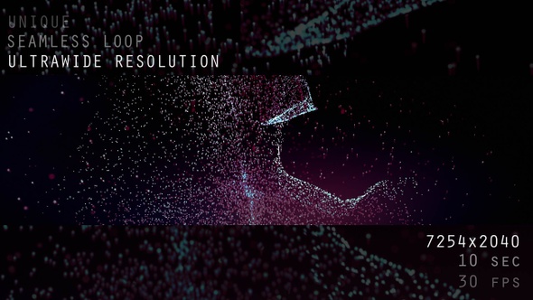 Neon Fluid Particles Red alt