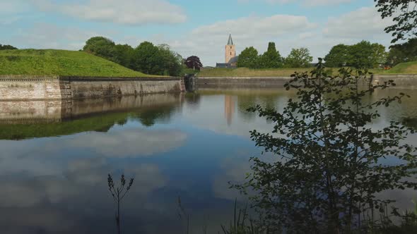 Church of 'Naarden Vesting' in the Netherlands alt